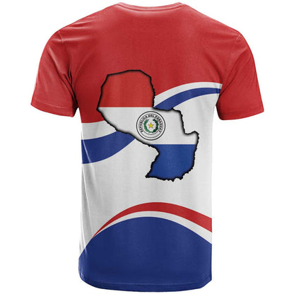 Paraguay Paz y justicia T-Shirt Coat of arms of Paraguay Graphic Tee