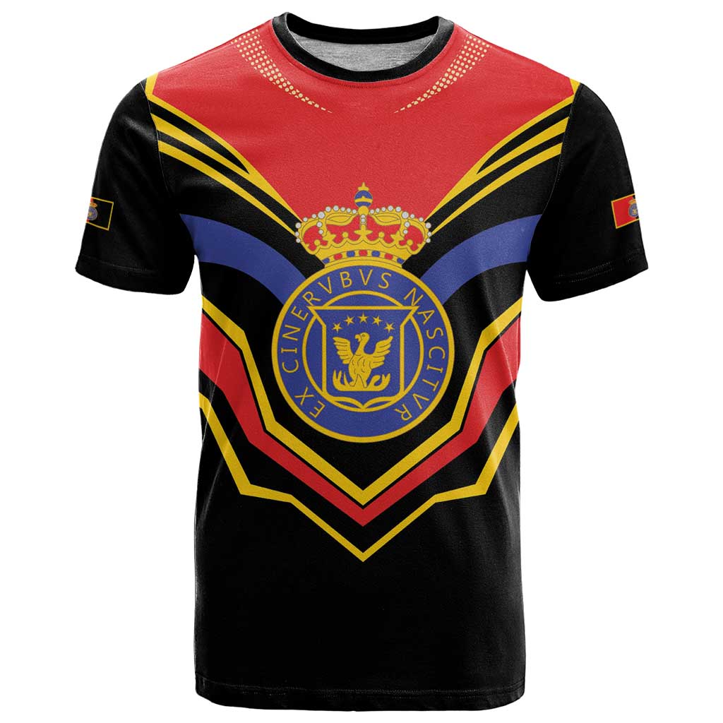 Haiti 1814-1820 Personalized T-Shirt Haitian Flag of the Kingdom Graphic Tee