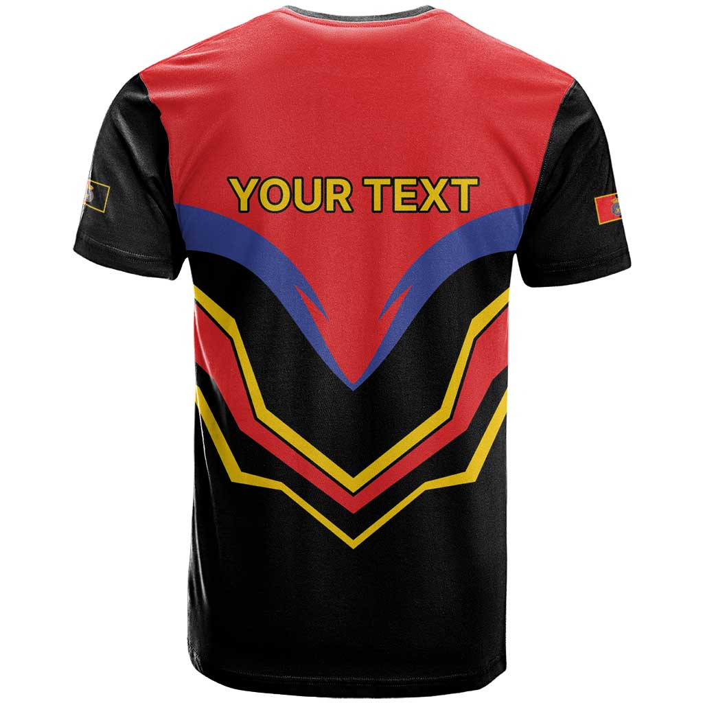 Haiti 1814-1820 Personalized T-Shirt Haitian Flag of the Kingdom Graphic Tee