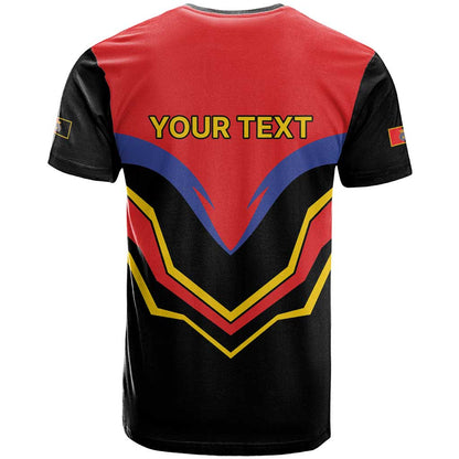 Haiti 1814-1820 Personalized T-Shirt Haitian Flag of the Kingdom Graphic Tee