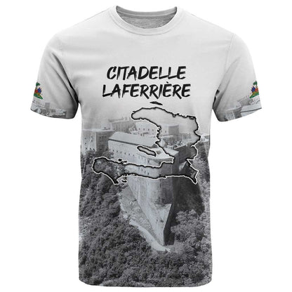 Haiti Pride Citadelle Laferriere 1804 Personalized T-Shirt Graphic Tee
