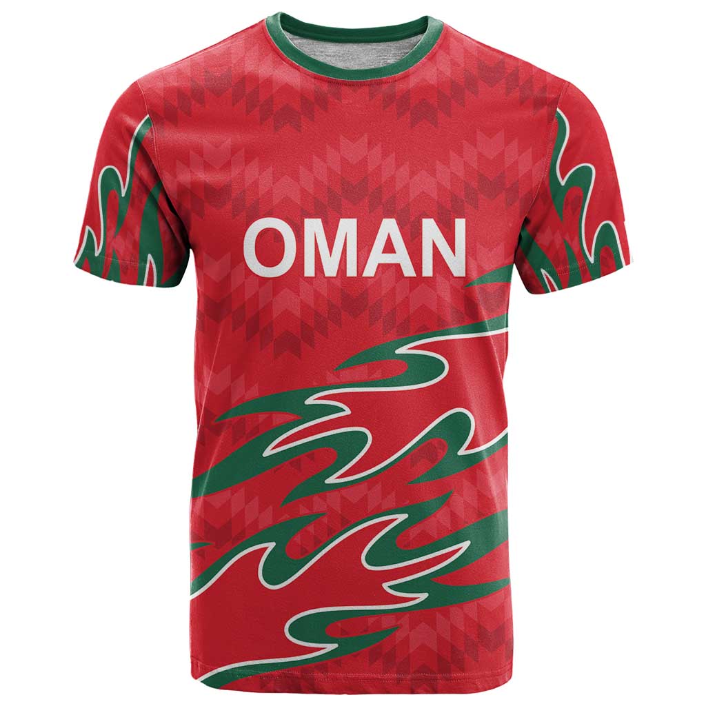 Custom Oman Cricket T-Shirt 2016 Vintage Away Retro Graphic Tee