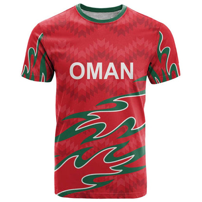 Custom Oman Cricket T-Shirt 2016 Vintage Away Retro Graphic Tee