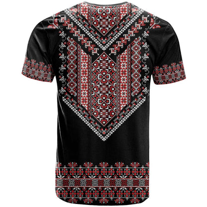 Martenitsa Martisor Day T-Shirt Traditional Romanian Folk Art Graphic Tee