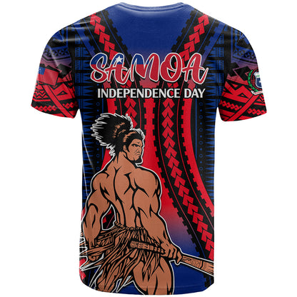 Polynesian Samoa Independence Day T-Shirt Polynesian Pacific Tribal Graphic Tee
