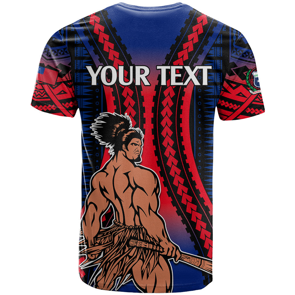 Custom Polynesian Samoa Independence Day T-Shirt Polynesian Pacific Tribal Graphic Tee