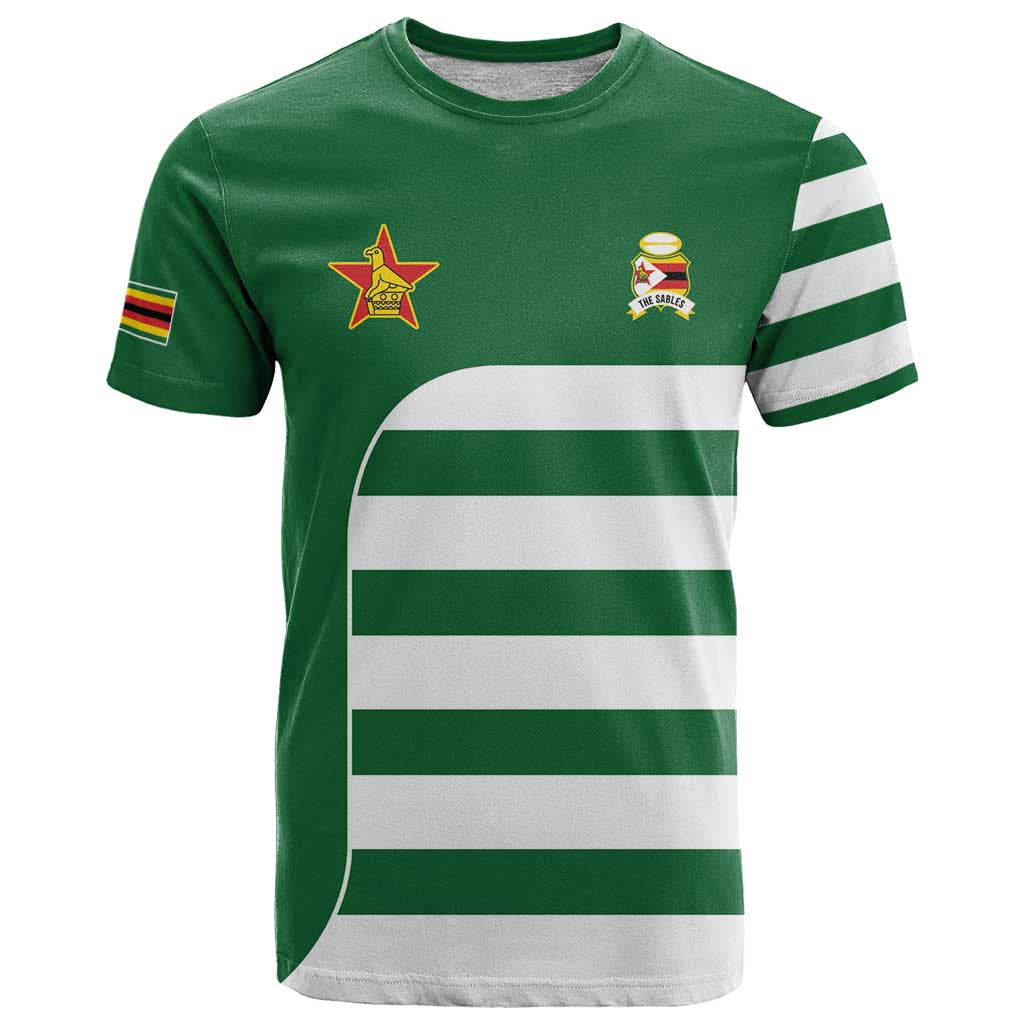 Zimbabwe Rugby T-Shirt One For The History Sables Graphic Tee