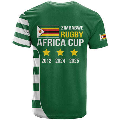 Zimbabwe Rugby T-Shirt One For The History Sables Graphic Tee