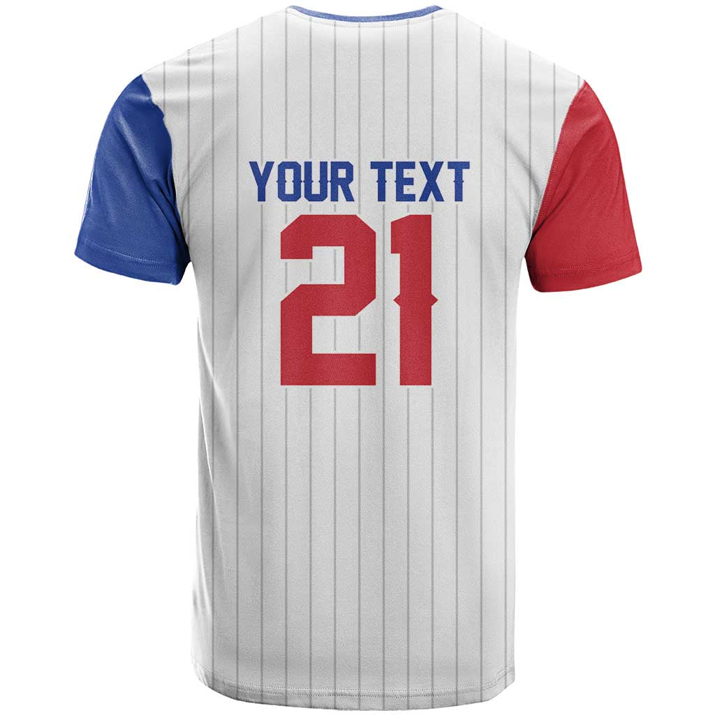 Custom Dripping Baseball South Korea T-Shirt Graphic Tee
