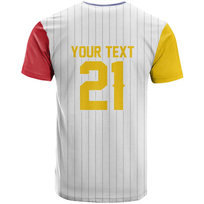 Custom Dripping Baseball Venezuela T-Shirt Graphic Tee