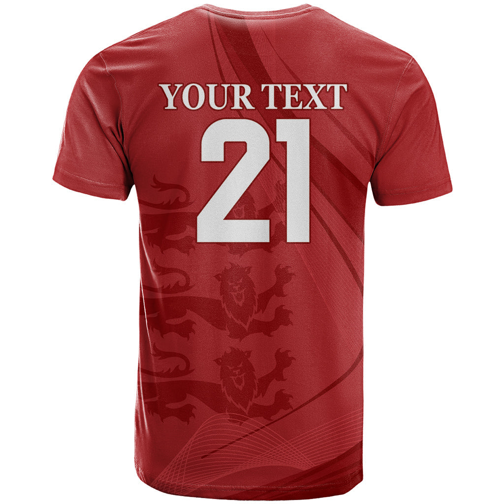 England Cricket World Cup 2024 T-Shirt Tri Lions Make Champions Graphic Tee