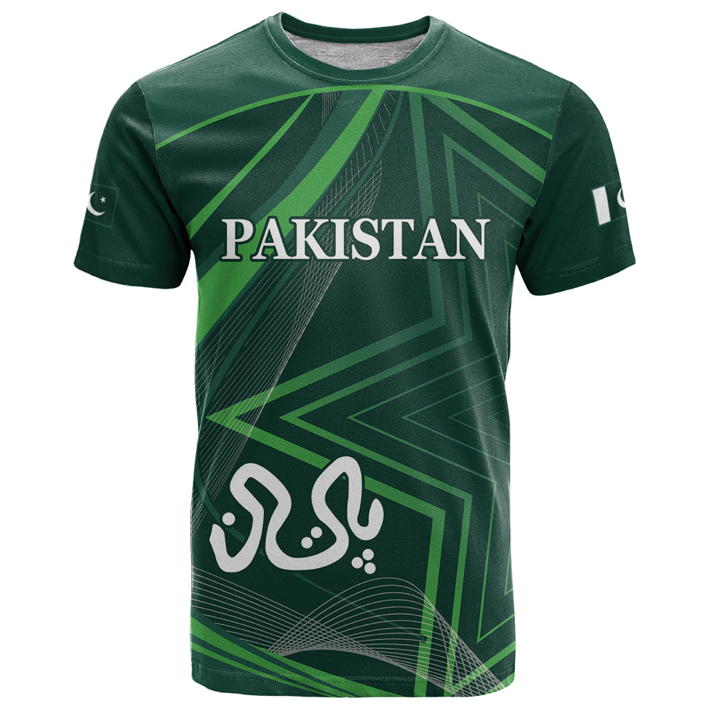 Pakistan Cricket World Cup 2024 T-Shirt Shaheens Make Champions Graphic Tee