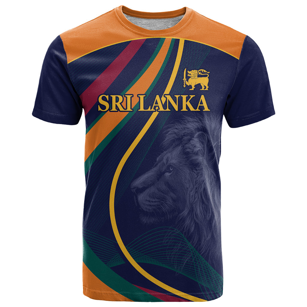Sri Lanka Cricket World Cup 2024 T-Shirt Shri Lanka Jathika Crikat Kandayama Graphic Tee