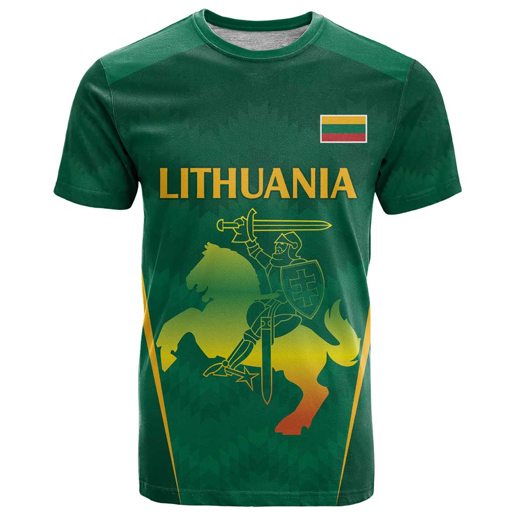 Lithuania Rugby Custom T-Shirt Lietuvos Nacionaline Regbio Sąjungos Komanda Graphic Tee