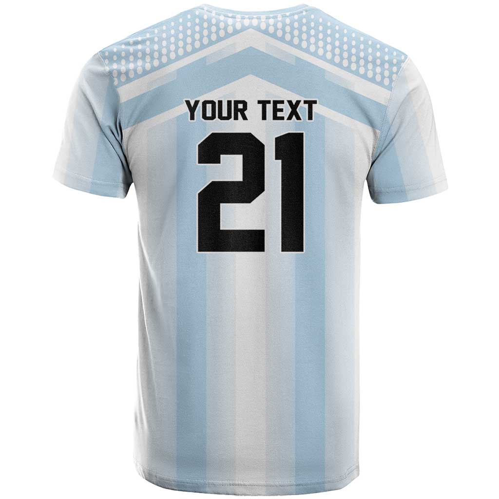Vamos Argentina WC26 Custom T-Shirt Vamos Argentina History Champions Blue Graphic Tee