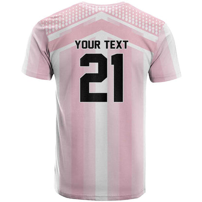 Vamos Argentina WC26 Custom T-Shirt Vamos Argentina History Champions Pink Graphic Tee
