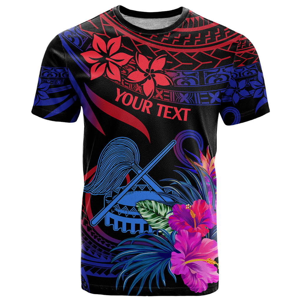 Custom American Samoa T-Shirt Manu'a Cession Day Polynesian Tribal Graphic Tee