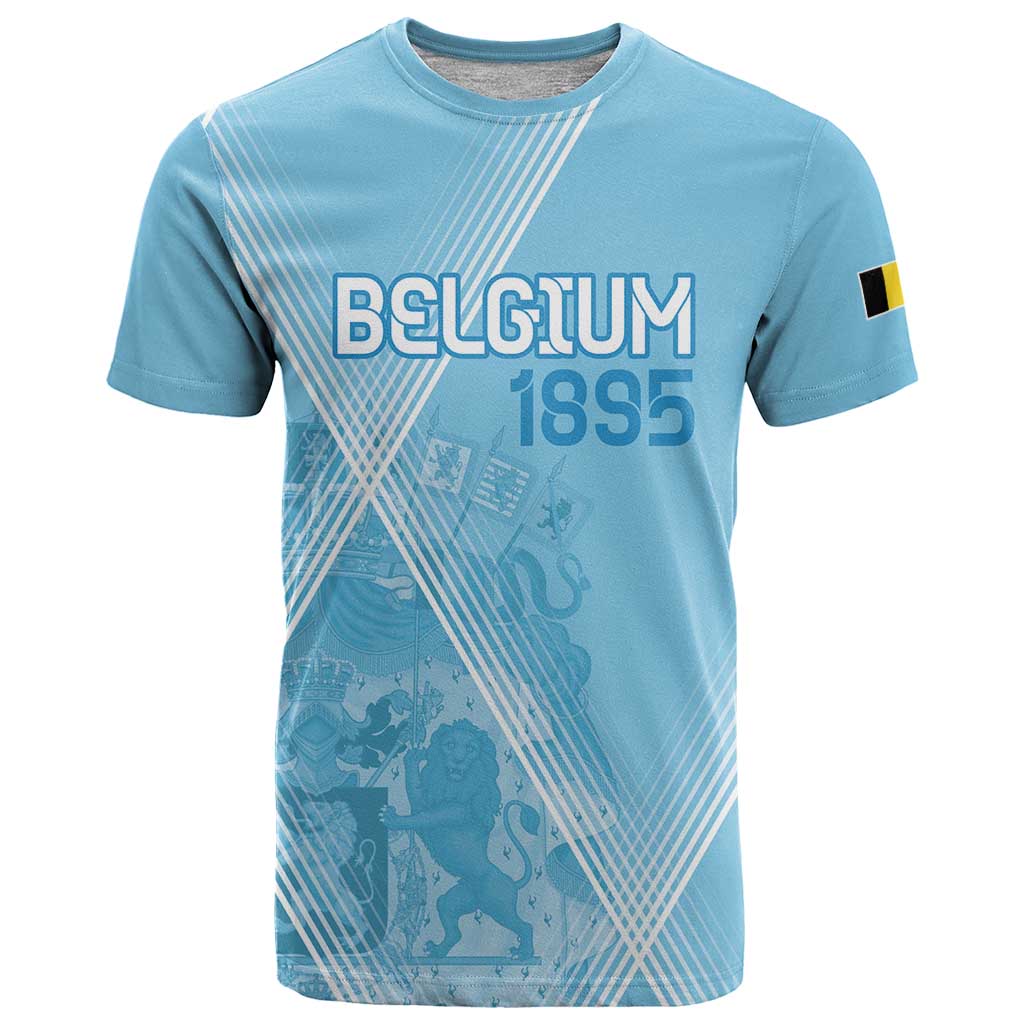 Custom Belgium 1895 Football T-Shirt De Rode Duivels Come Together Graphic Tee