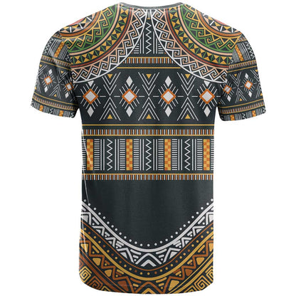 Africa Ethnic Native Pattern T-Shirt Graphic Tee