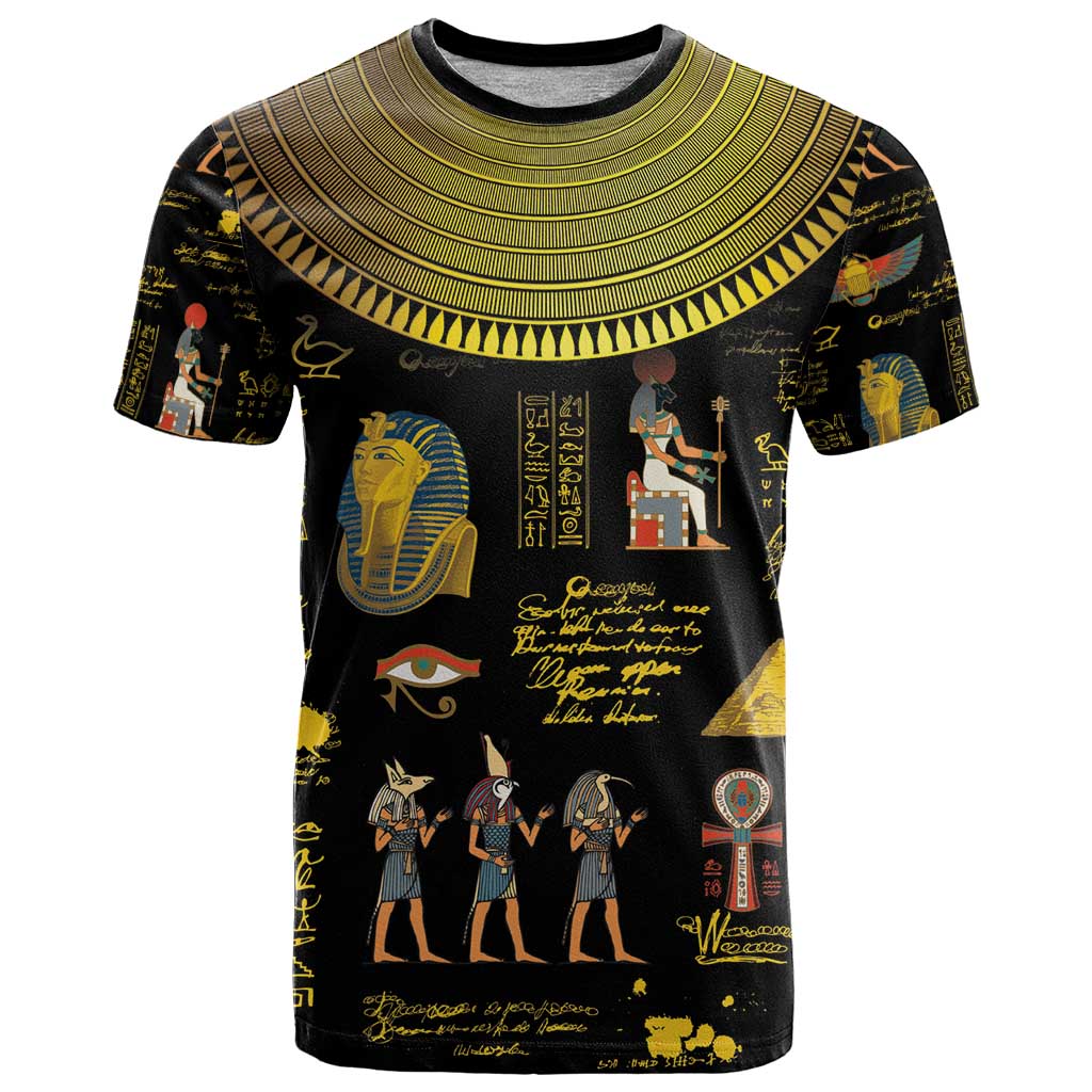 Ancient Egypt and Hieroglyphs T-Shirt Graphic Tee
