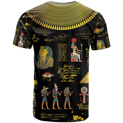 Ancient Egypt and Hieroglyphs T-Shirt Graphic Tee