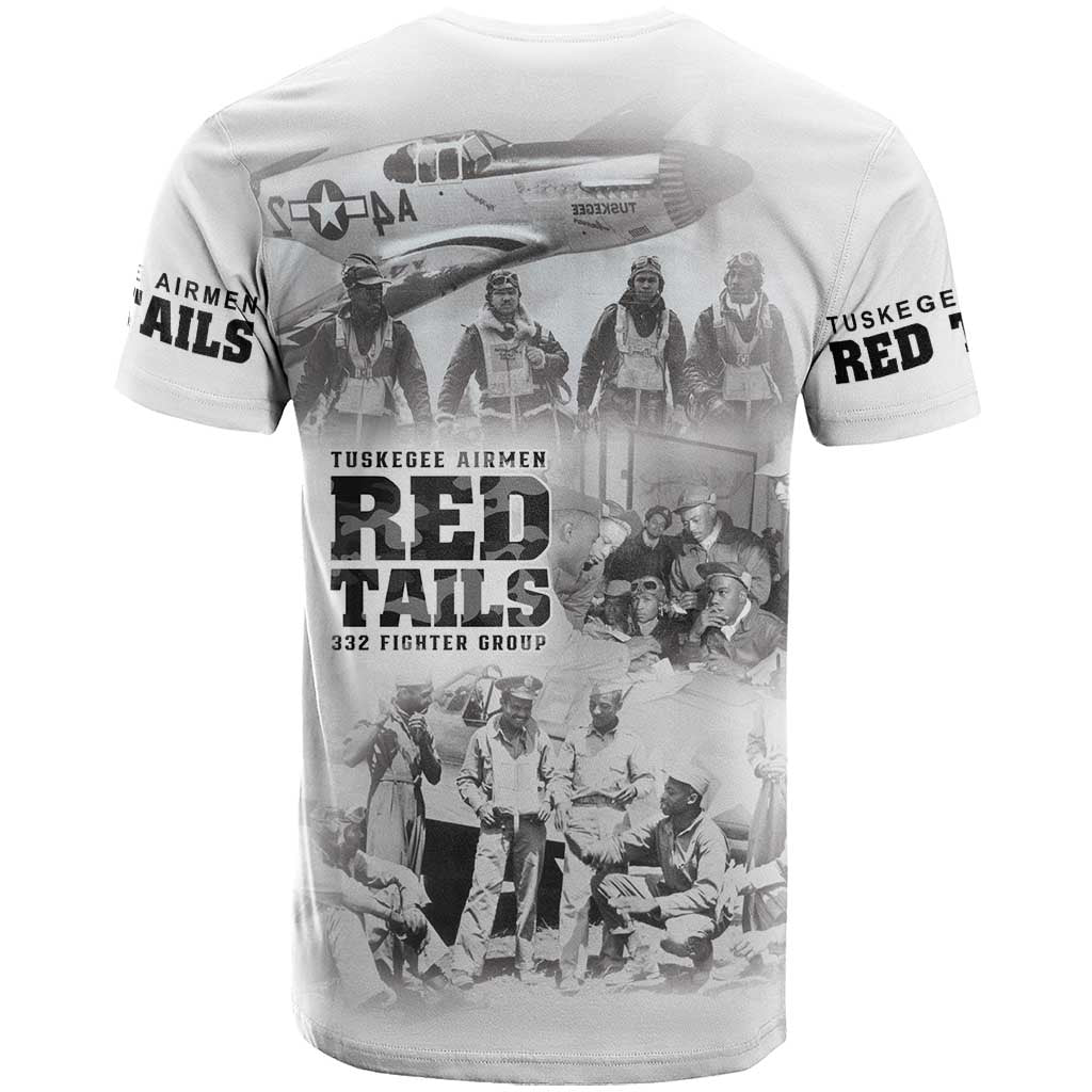 Tuskegee Airmen 332nd Fighter Group T-Shirt The First to Fly with Honor Graphic Tee