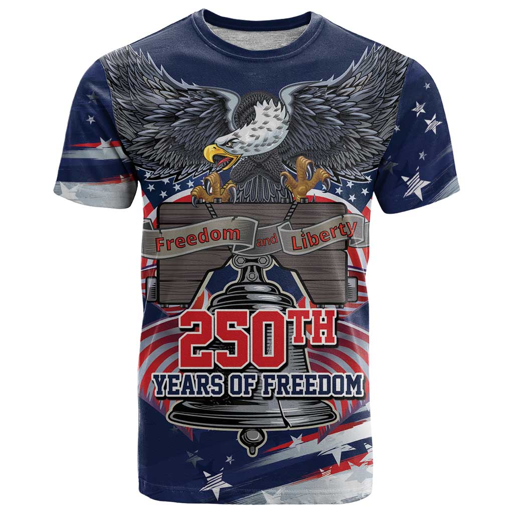 United States 250 Years of Independence T-Shirt Graphic Tee