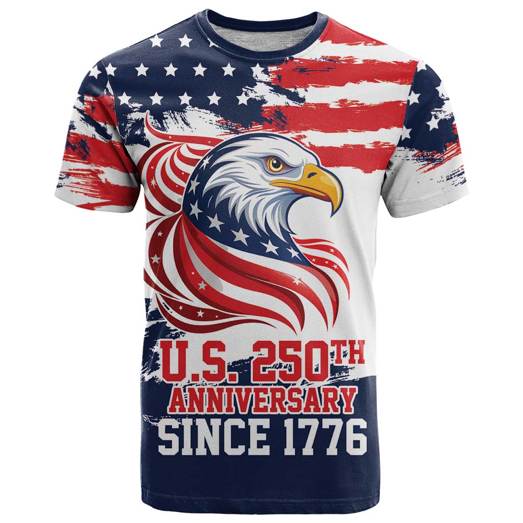 United States Honoring 250 Years of Liberty T-Shirt Graphic Tee