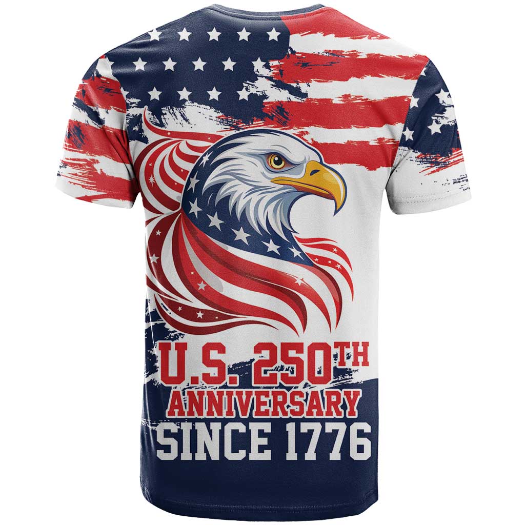 United States Honoring 250 Years of Liberty T-Shirt Graphic Tee