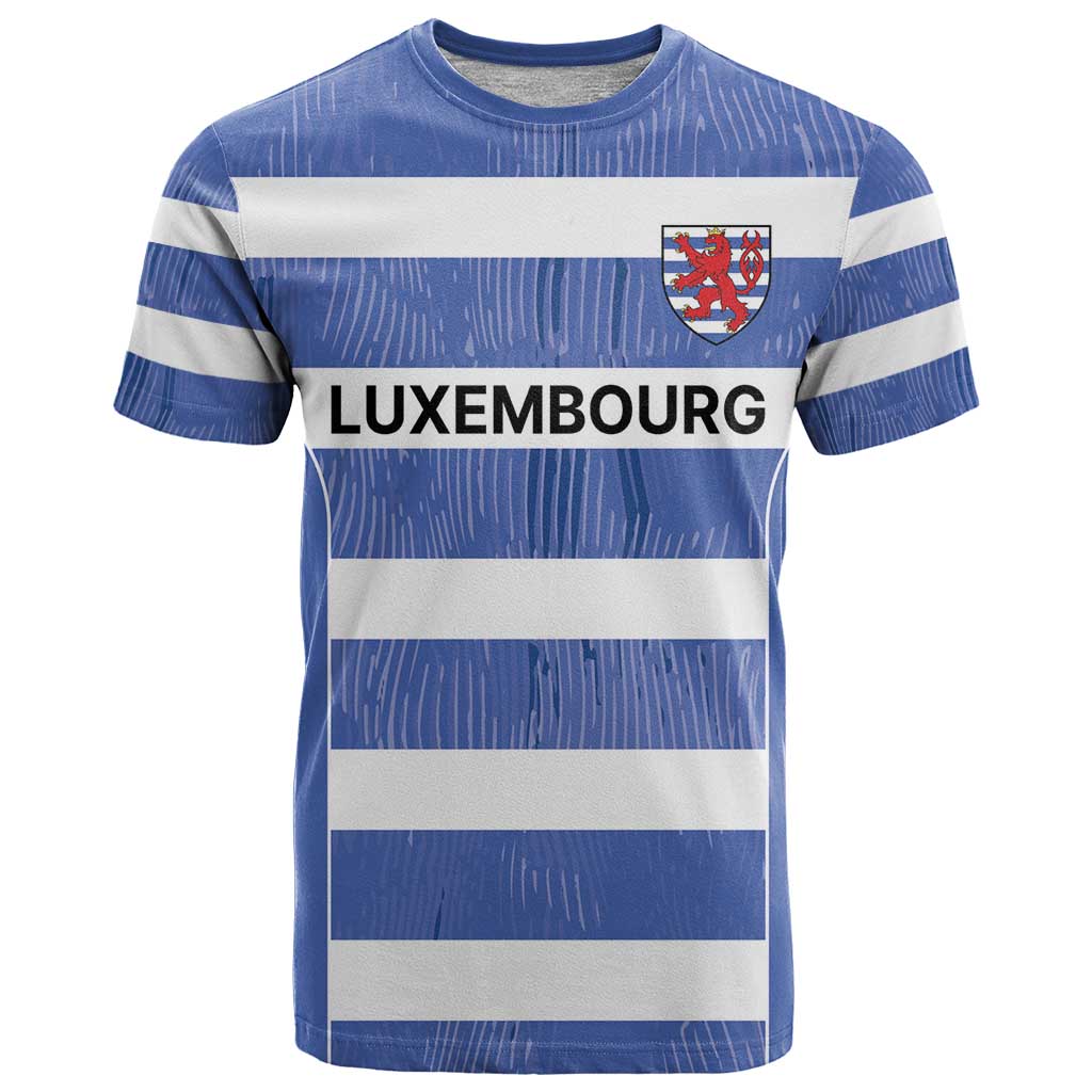 Luxembourg Rugby Custom T-Shirt Motifs 1997 Vintage Graphic Tee