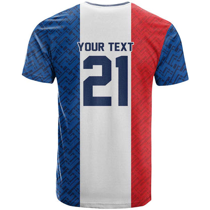 Custom France World Football Legacy T-Shirt 2 Times History Champions Graphic Tee