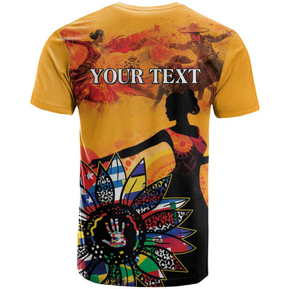 Spain Hispanic Heritage Personalized T-Shirt Graphic Tee