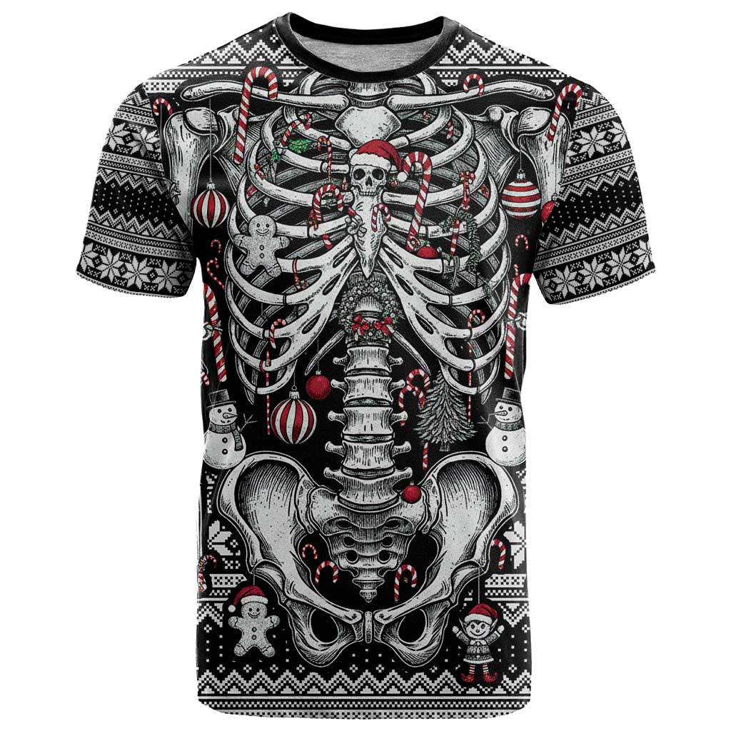 Merry Creepmas T-Shirt Bone to be Jolly Graphic Tee