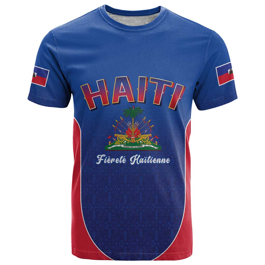 World Football Haiti 2026 T-Shirt Haiti est de Retour Blue Voodoo Veve Spirits Graphic Tee
