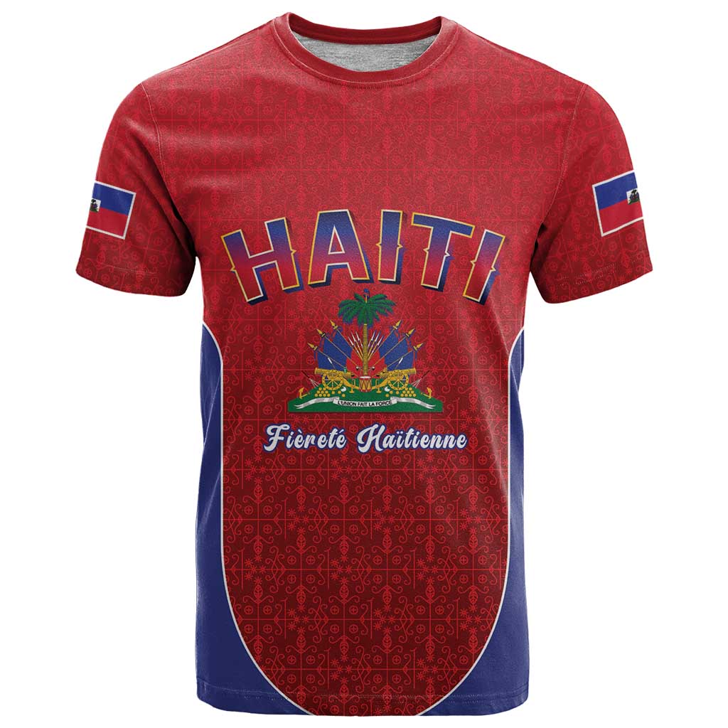 World Football Haiti 2026 T-Shirt Haiti est de Retour Red Voodoo Veve Spirits Graphic Tee