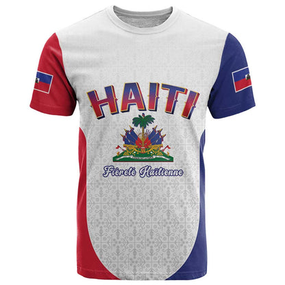 World Football Haiti 2026 T-Shirt Haiti est de Retour White Voodoo Veve Spirits Graphic Tee
