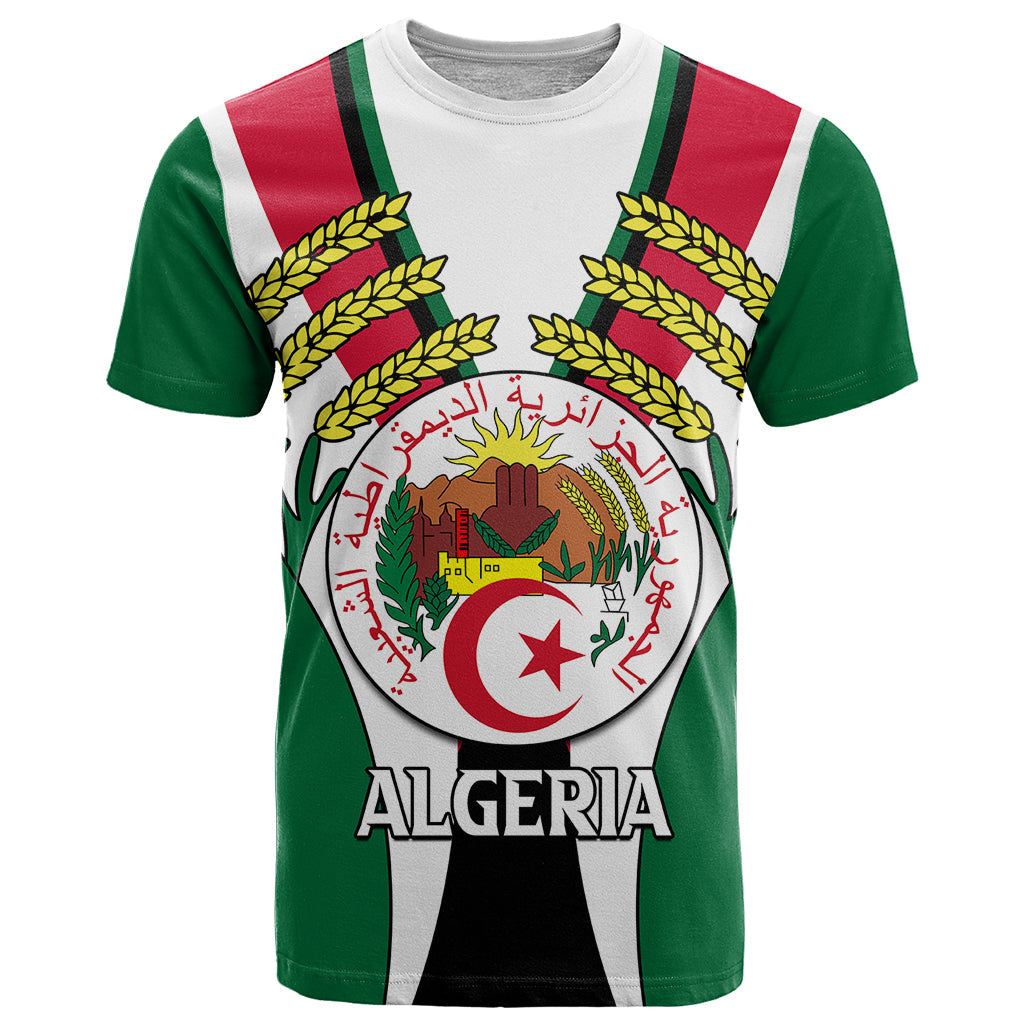 African T-Shirt Algeria Independence Day Graphic Tee