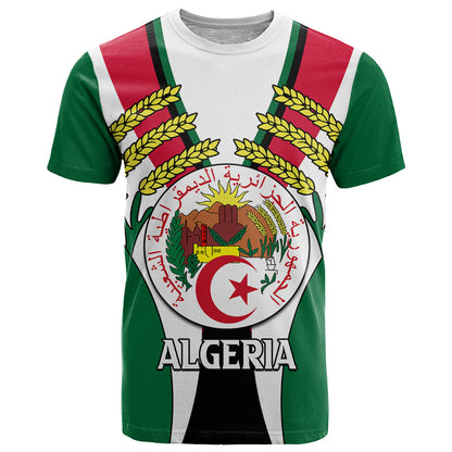 African T-Shirt Algeria Independence Day Graphic Tee