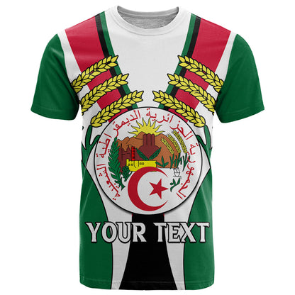 Custom African T-Shirt Algeria Independence Day Graphic Tee