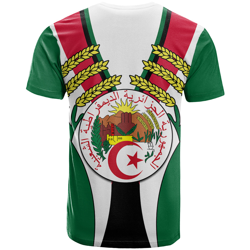 Custom African T-Shirt Algeria Independence Day Graphic Tee