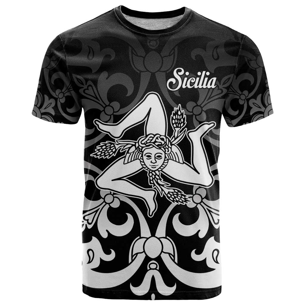 Personalized Italy Trinacria Sicily T-Shirt Graphic Tee