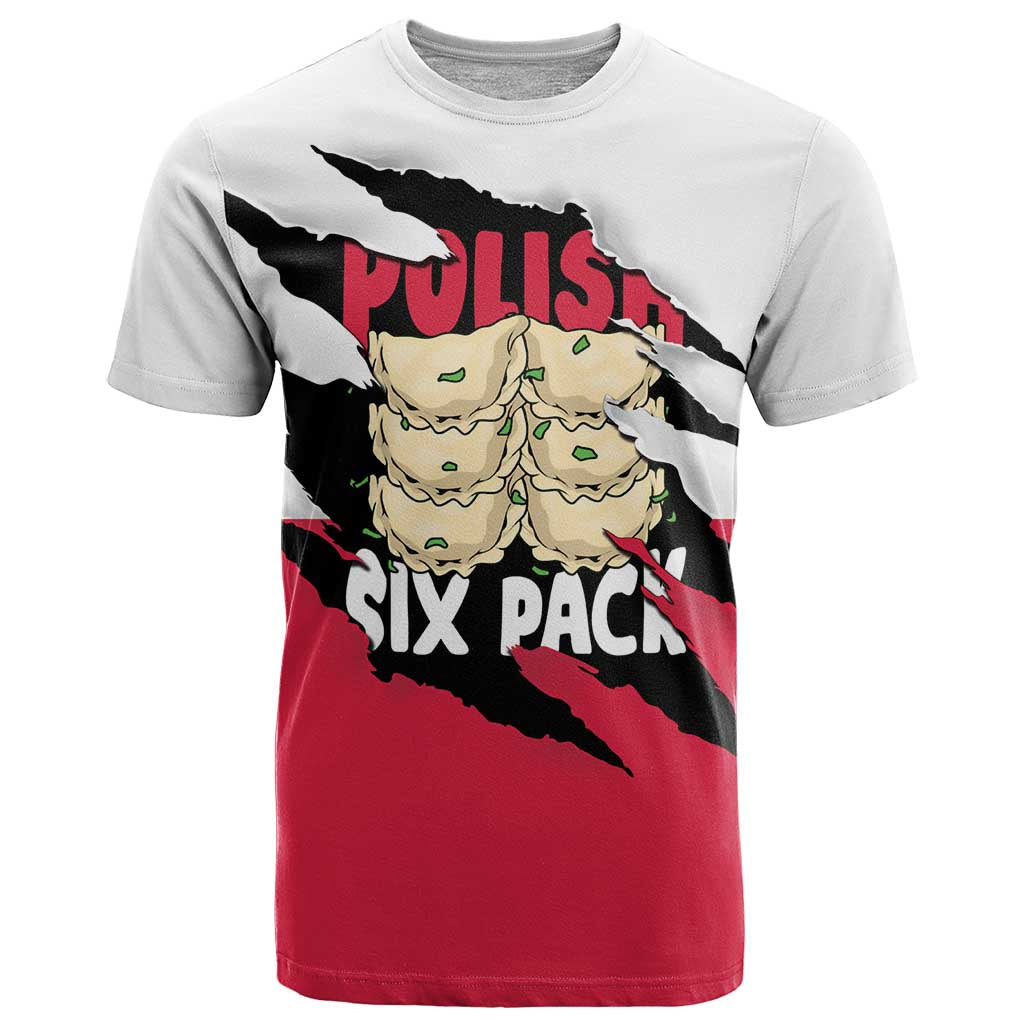 Polish Pierogi Six Pack T-Shirt Graphic Tee