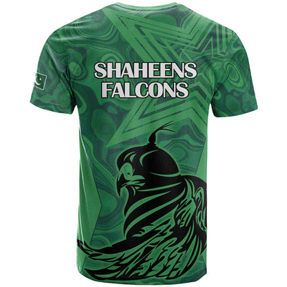 Pakistan Cricket T-Shirt Go Falcon World Cup Sporty Style Graphic Tee