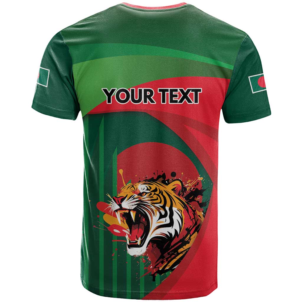 Royal Bengal Tiger Bangladesh Personalized T-Shirt Graphic Tee