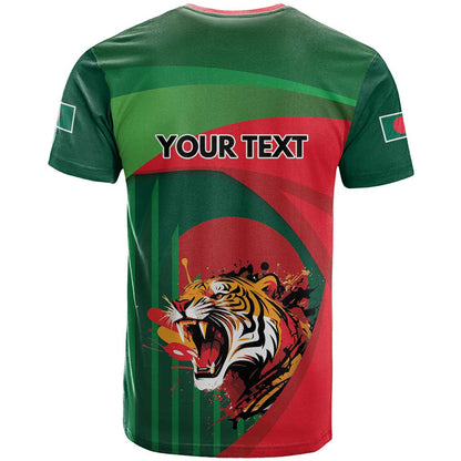 Royal Bengal Tiger Bangladesh Personalized T-Shirt Graphic Tee