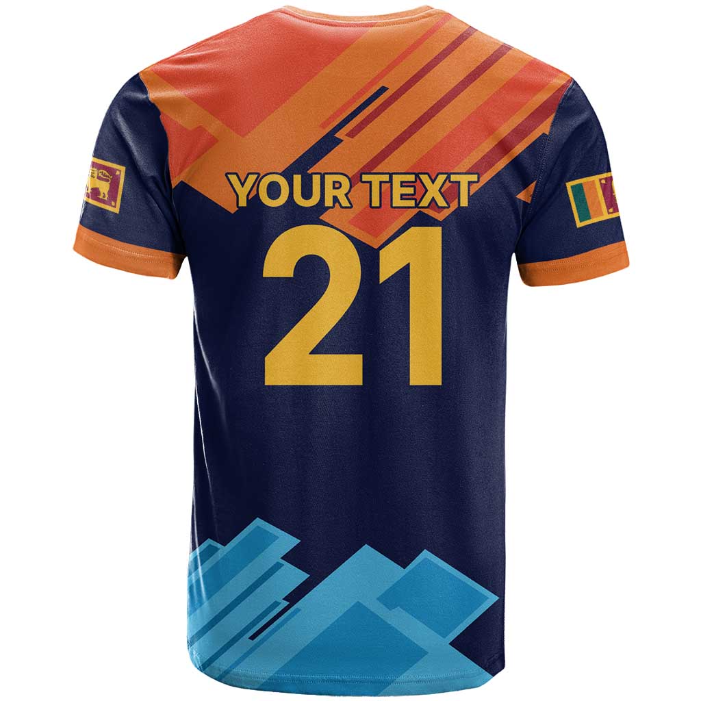 Custom Sri Lanka Cricket Spirit 2026 T-Shirt World T20 Edition Graphic Tee