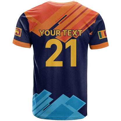 Custom Sri Lanka Cricket Spirit 2026 T-Shirt World T20 Edition Graphic Tee
