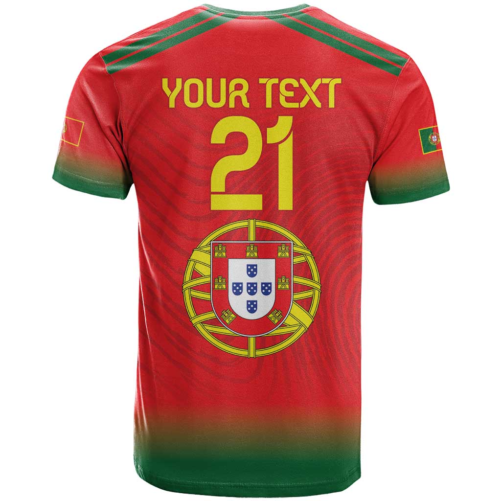 Custom Portugal Football T-Shirt Come On A Selecao das Quinas Graphic Tee