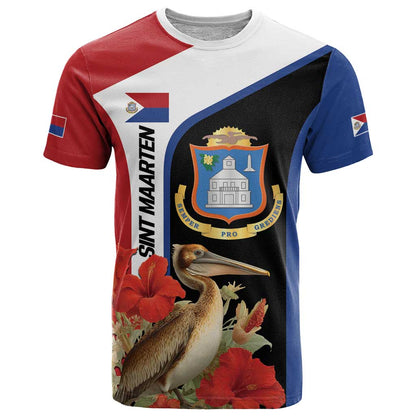 Caribbean Sint Eustatius Personalized T-Shirt Statia Superba et confidens Graphic Tee