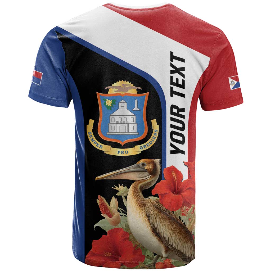 Caribbean Sint Eustatius Personalized T-Shirt Statia Superba et confidens Graphic Tee